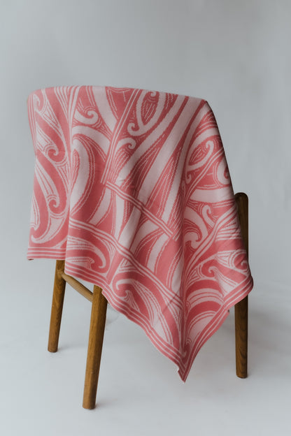 Te Piringa 100% Organic Cotton - Pink